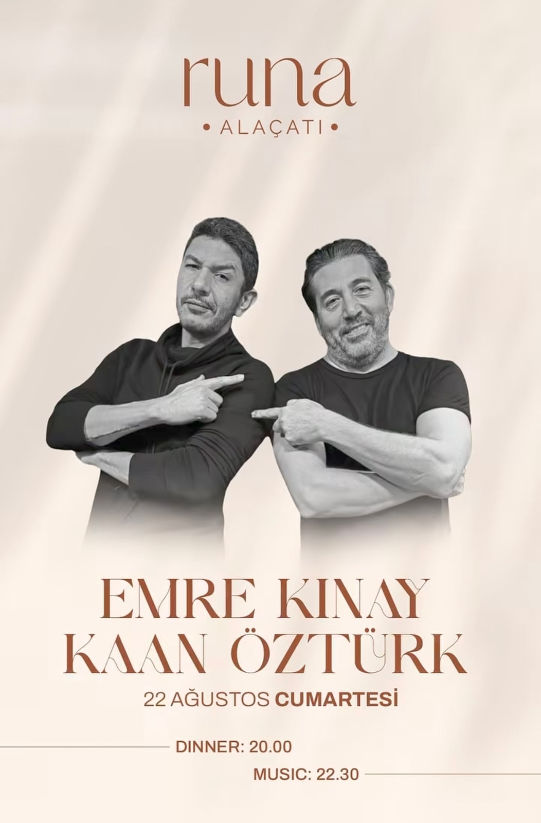 Emre Kınay, Kaan Öztürk